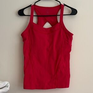 Athleta Vibrant Red Tank Top